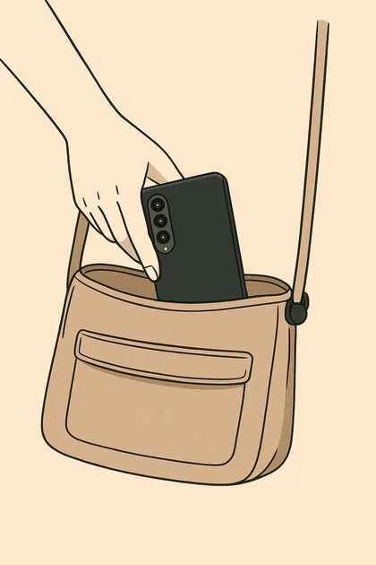Make the bag work for you. QuantaCase positioning illustration